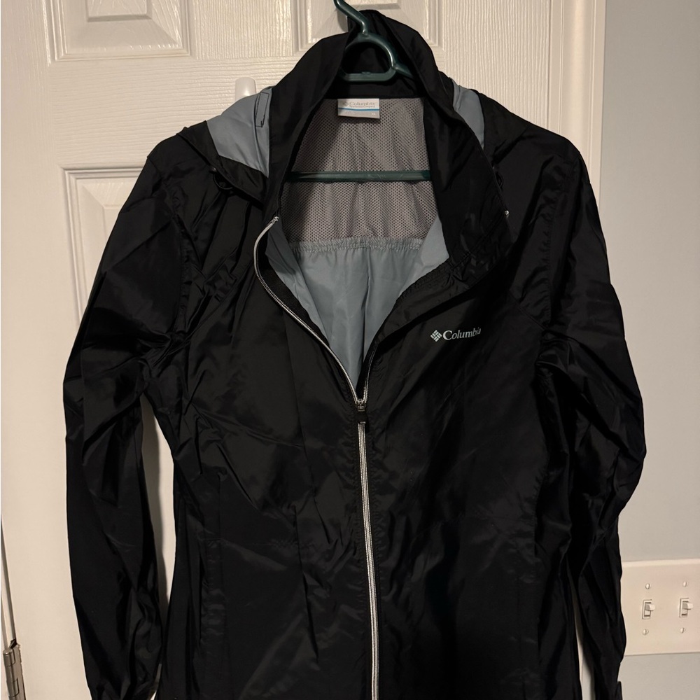 Columbia Black Windbreaker Jacket